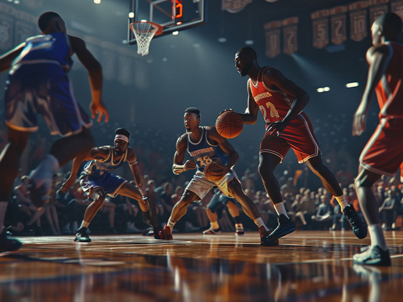 声画结合！杰伦布朗苦练辅助手造犯规！